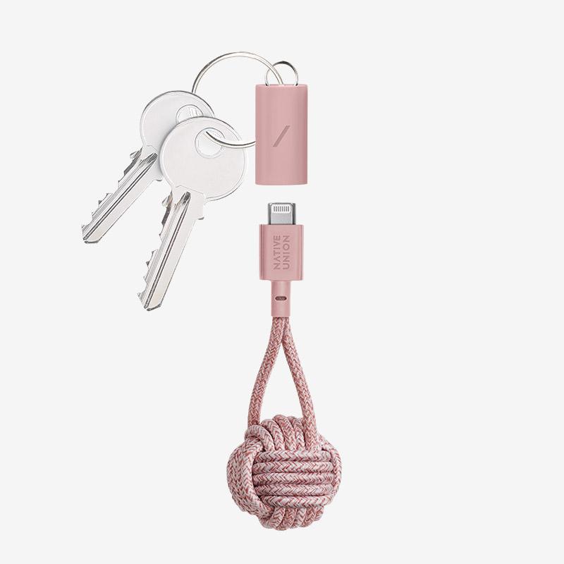 Native Union - Key Cable (USB-C to Lightning) #color_rose