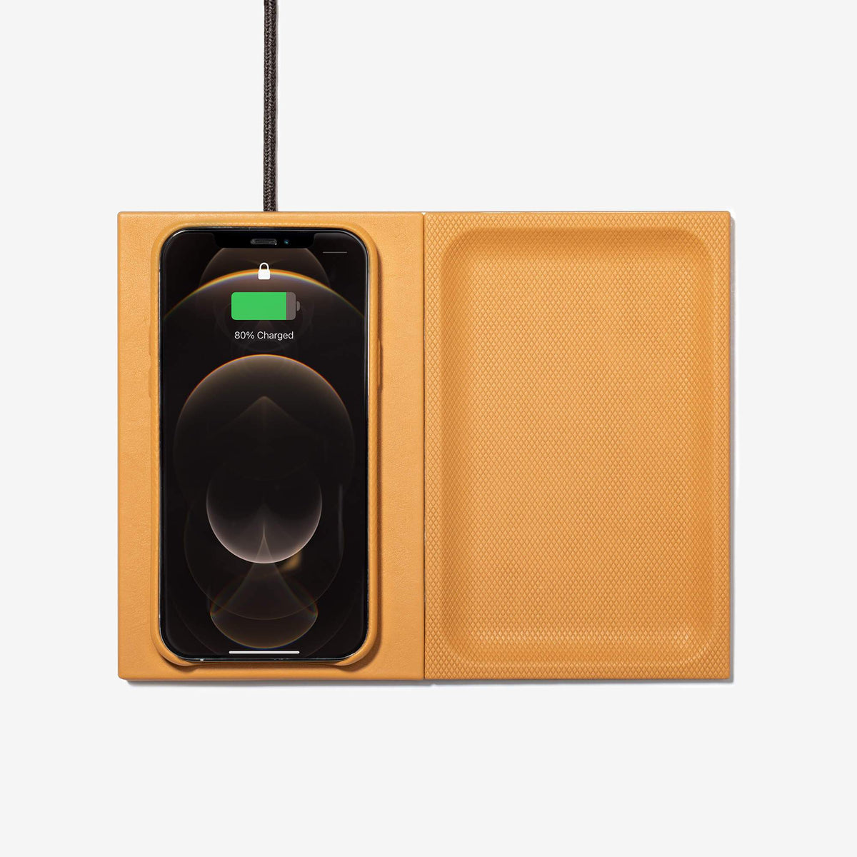 Native Union - Heritage Valet Wireless Charger #color_ocre