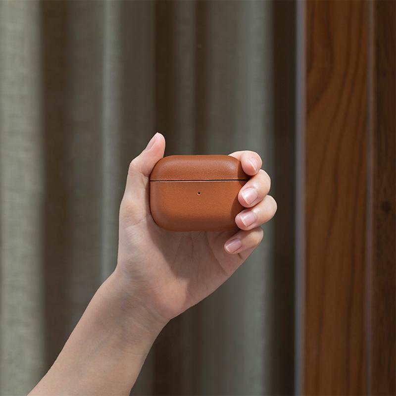 Native Union - Leather Case for AirPods Pro #color_brown
