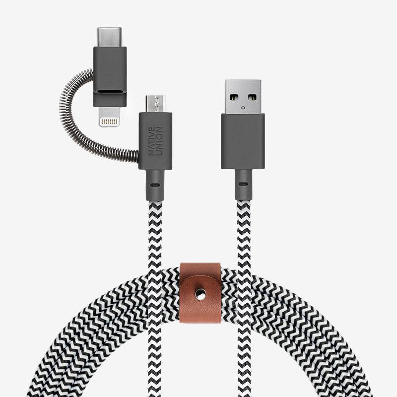 Native Union - Belt Cable Universal #color_zebra