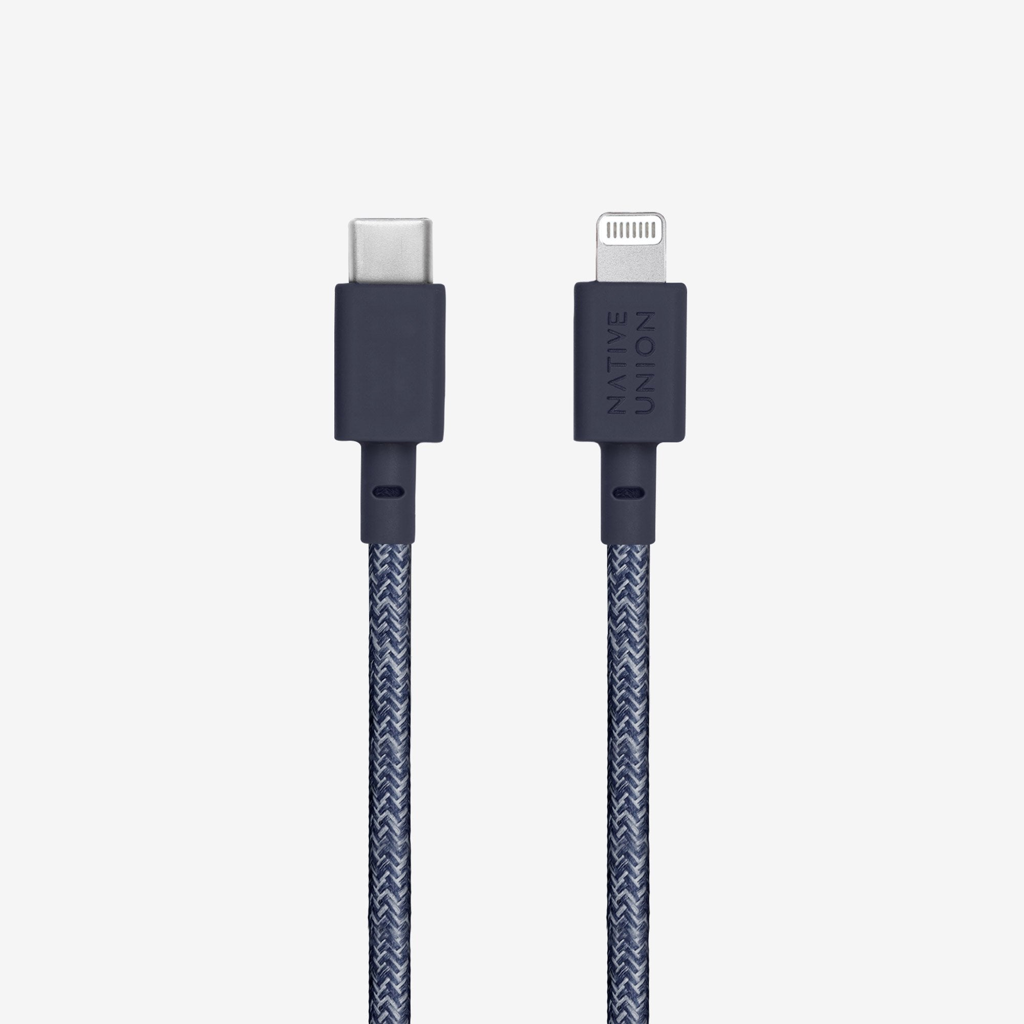 Native Union - Belt Cable (USB-C to Lightning) #color_indigo