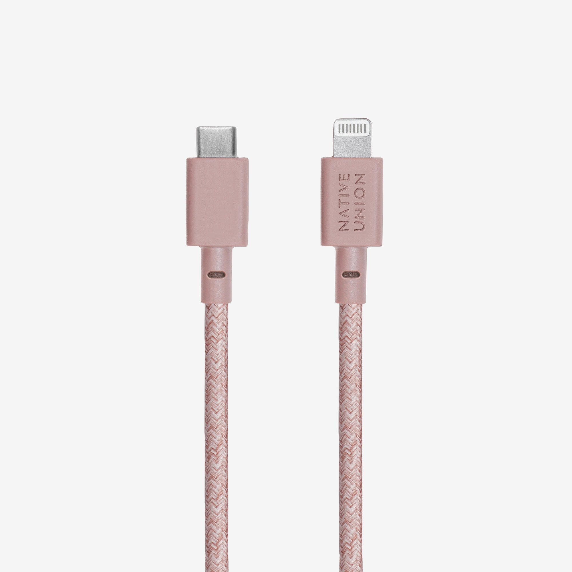 Native Union - Belt Cable XL (USB-C to Lightning) #color_rose