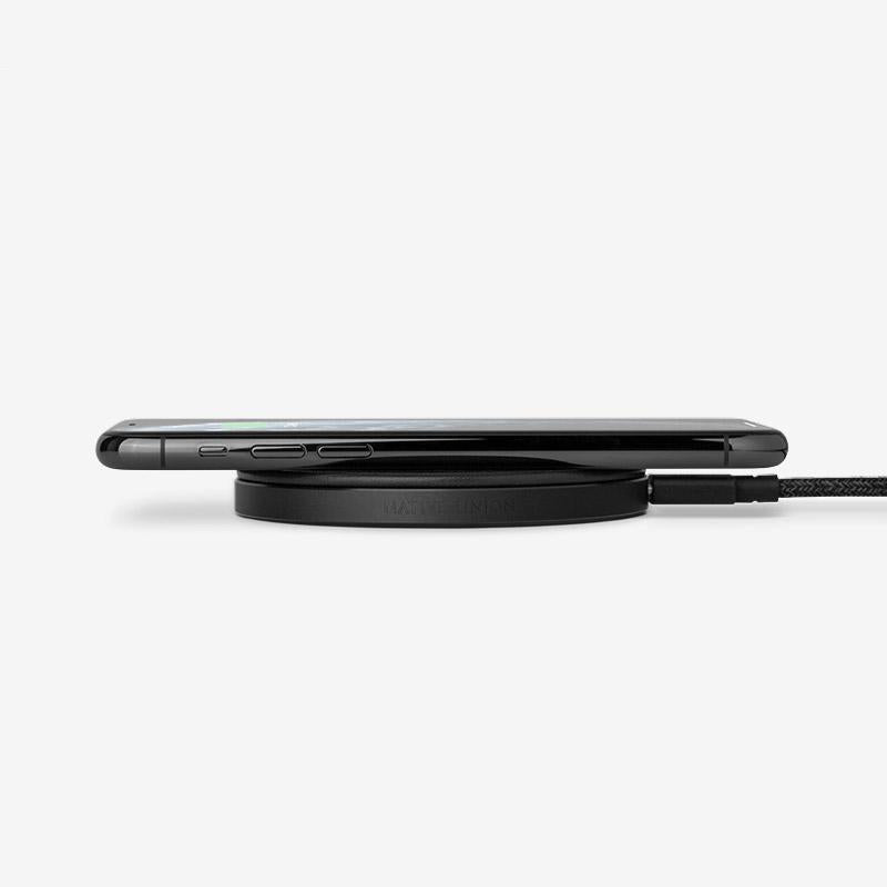 Native Union - Drop Classic Leather Wireless Charger #color_black