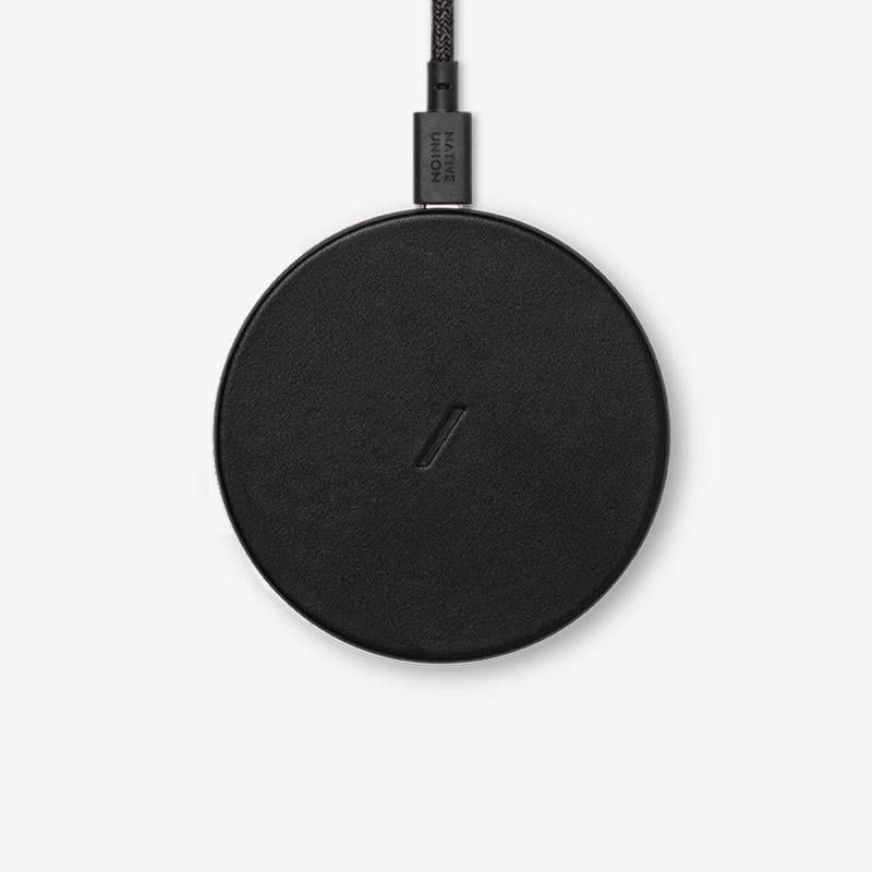 Native Union - Drop Classic Leather Wireless Charger #color_black