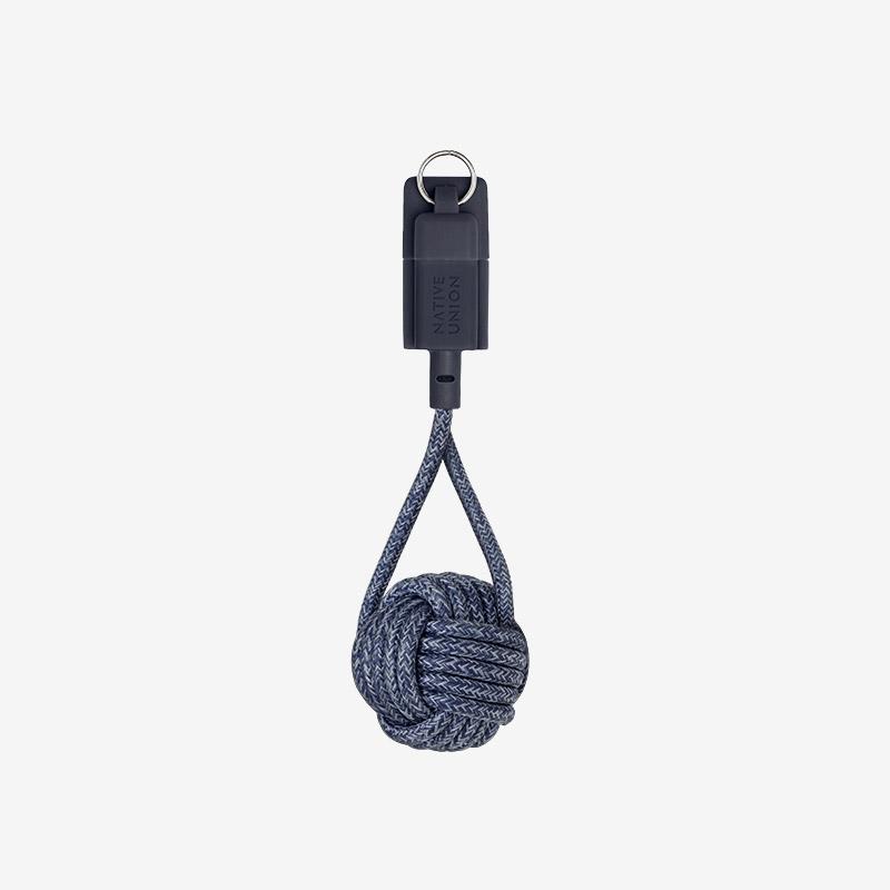 Native Union - Key Cable (USB-A to Lightning) #color_indigo