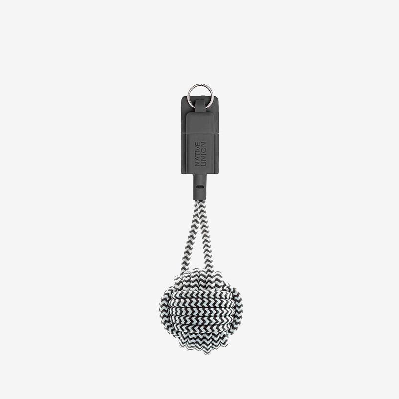 Native Union - Key Cable (USB-A to Lightning) #color_zebra