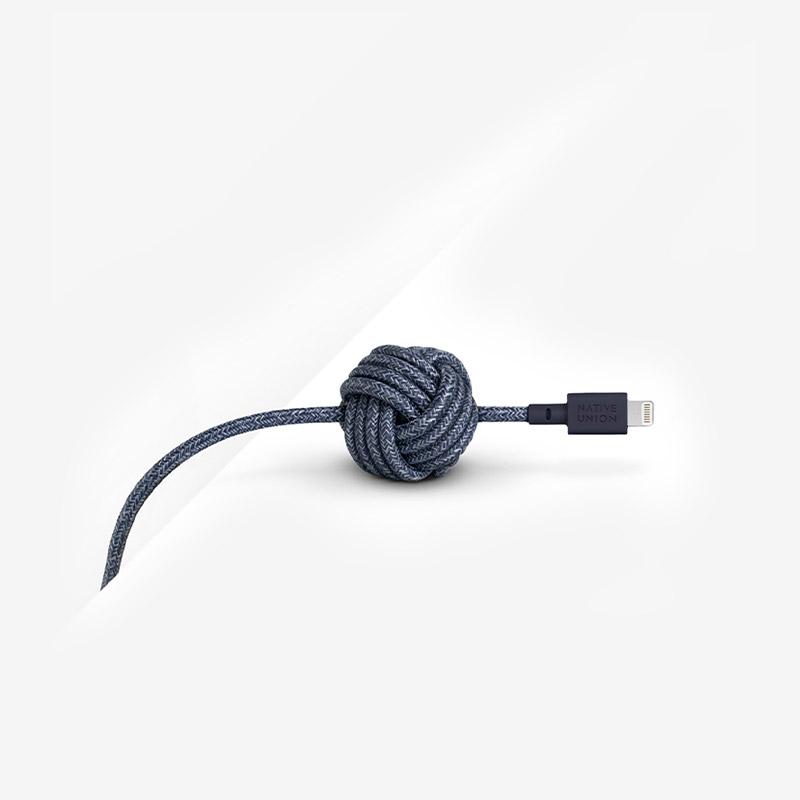 Native Union - Night Cable (USB-A to Lightning) #color_indigo