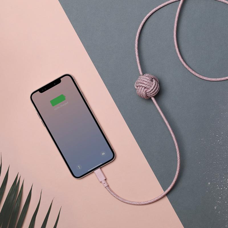 Native Union - Night Cable (USB-A to Lightning) #color_rose