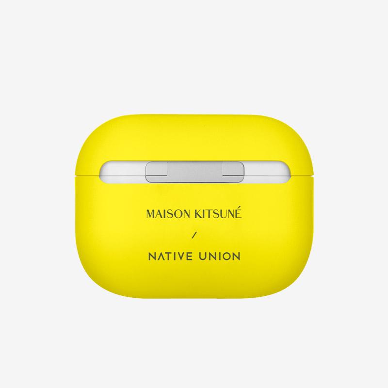Native Union - Maison Kitsuné Case for AirPods Pro #color_neon yellow