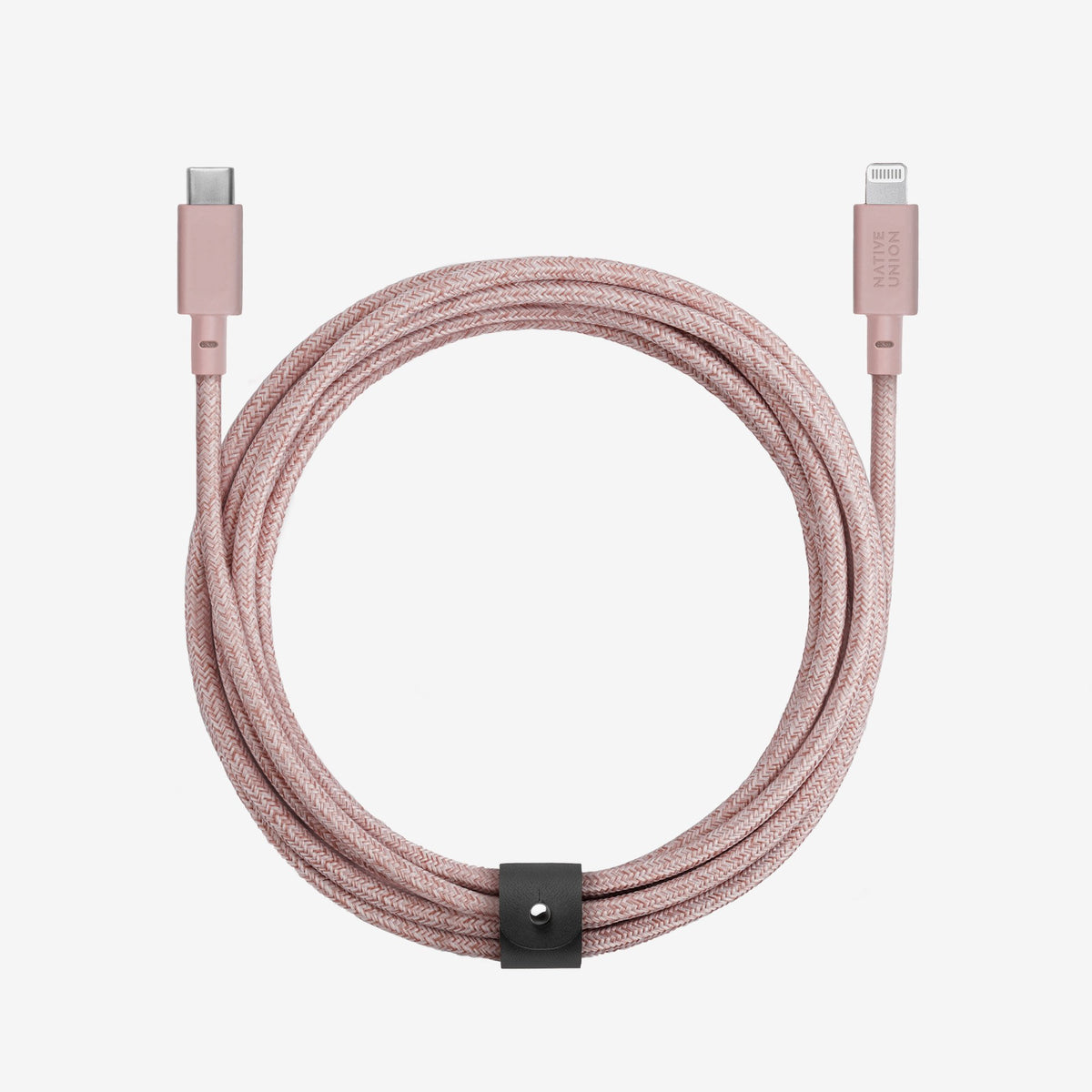 Native Union - Belt Cable XL (USB-C to Lightning) #color_rose