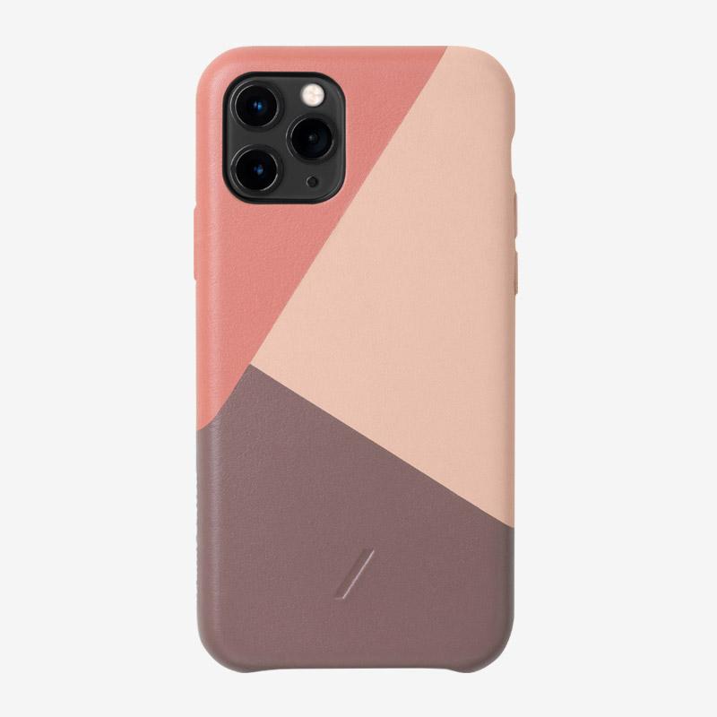 Native Union - Clic Marquetry (iPhone 11 Pro) #color_rose