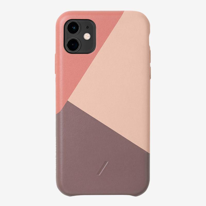Native Union - Clic Marquetry (iPhone 11) #color_rose