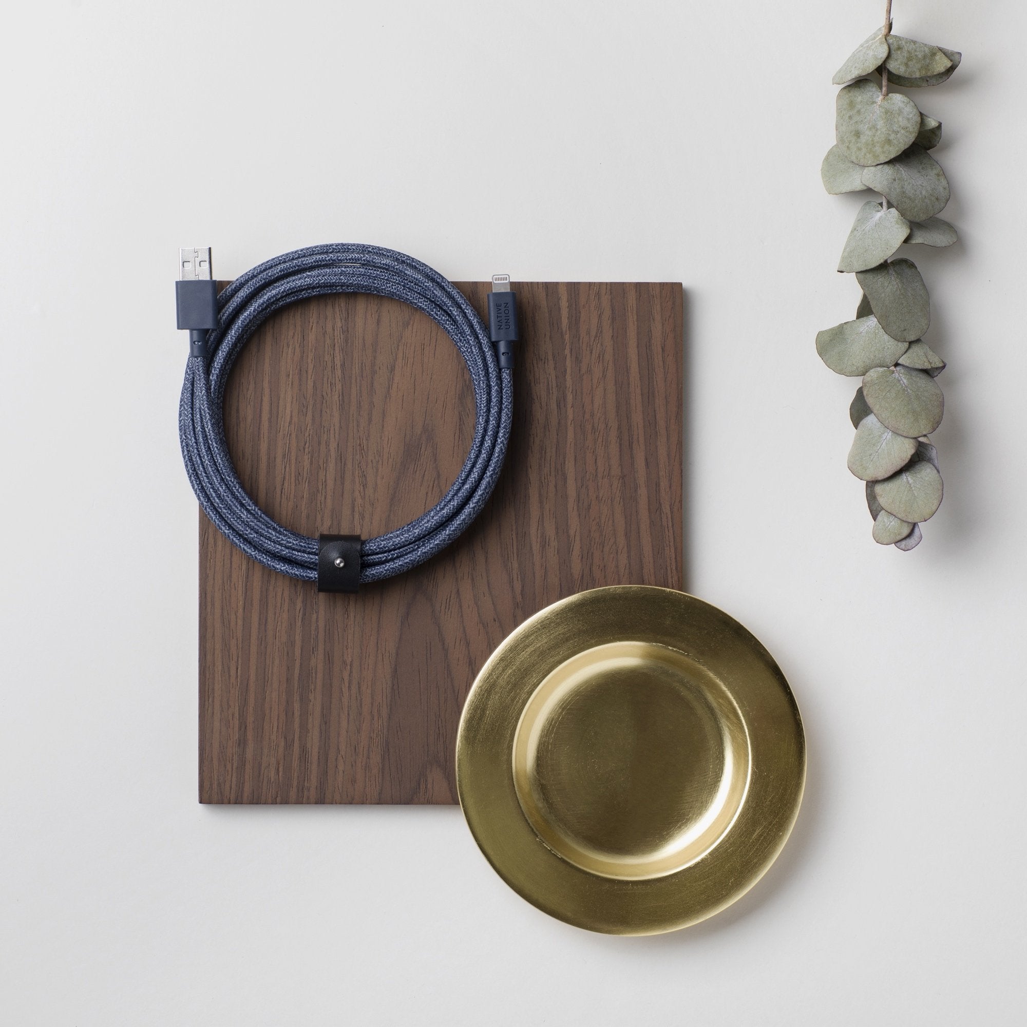 Native Union - Belt Cable XL (USB-A to Lightning) #color_indigo