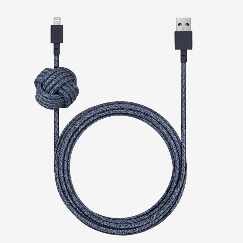 Native Union - Night Cable (USB-A to Lightning) #color_indigo